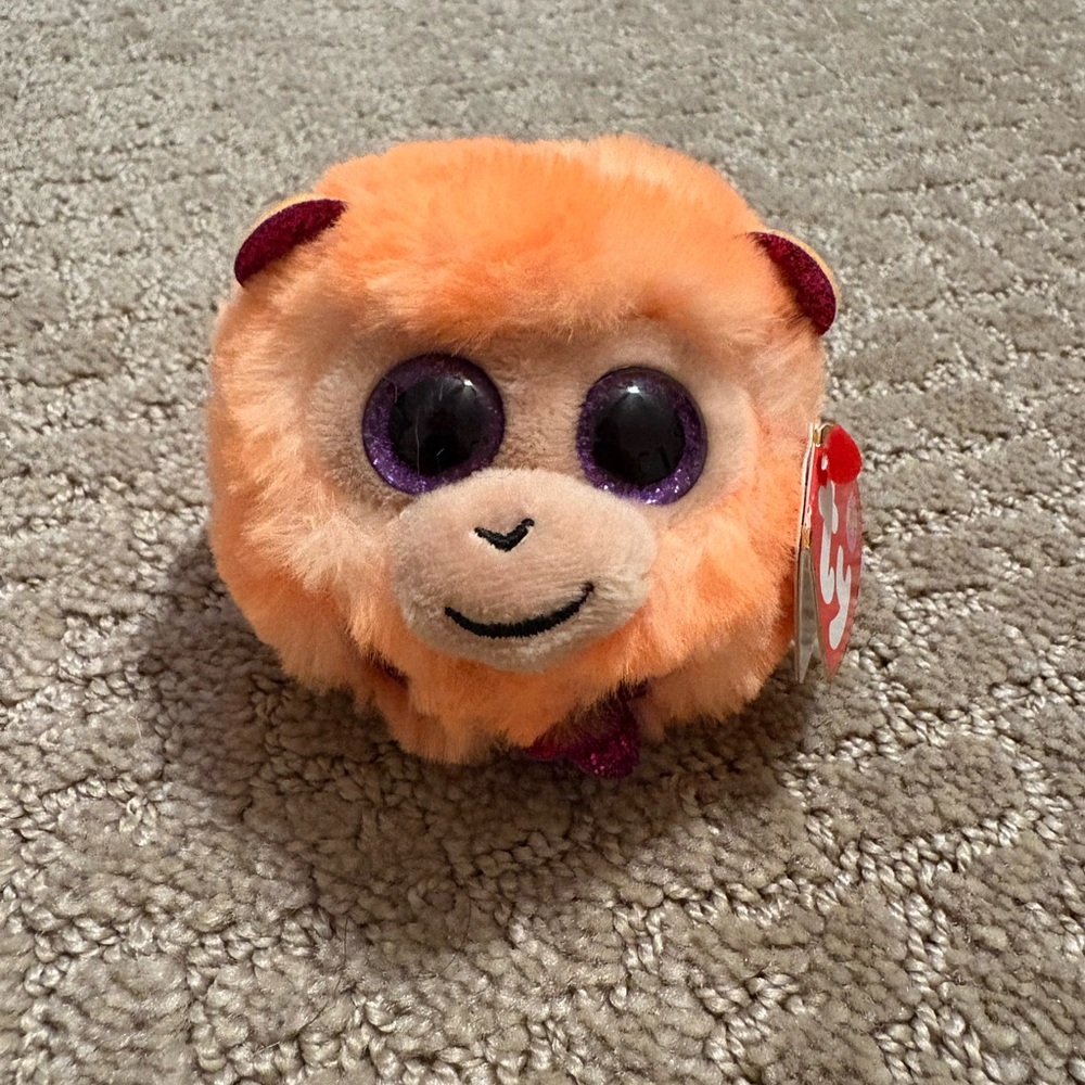 Ty Puffies “Coconut” Monkey